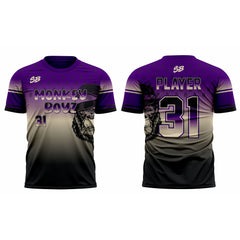 Midnight Monkey Softball Jersey | Wholesale Custom